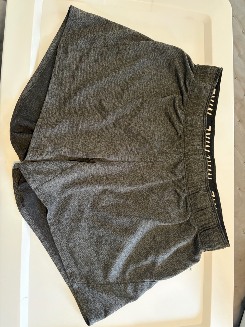 Heather Gray Nike Athletic Shorts